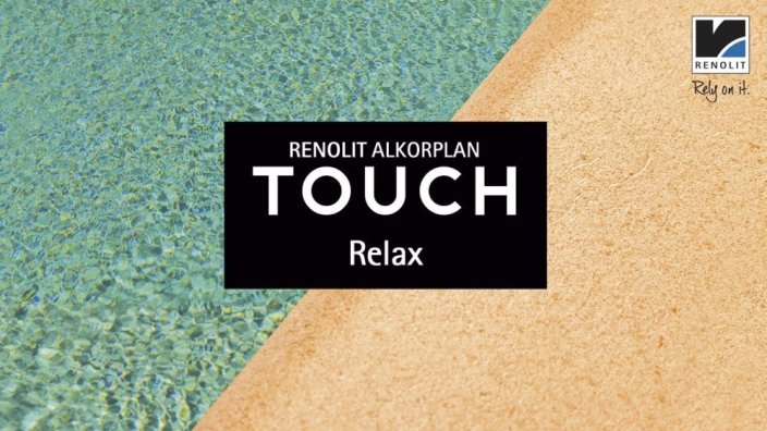 Bazénová fólie ALKORPLAN TOUCH - RELAX; 1,65m šíře, 2,0 mm, 25m role
