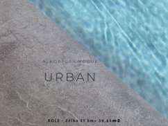 Bazénová fólie ALKORPLAN VOGUE - Urban; 1,65m šíře, 2,0mm, 21m role