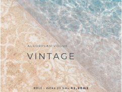 Bazénová fólie ALKORPLAN VOGUE - Vintage; 1,65m šíře, 2,0mm, 25m role