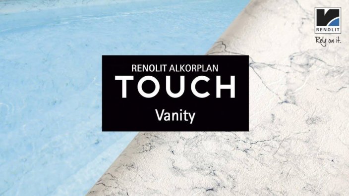 Bazénová fólie ALKORPLAN TOUCH - Vanity; 1,65m šíře, 2,0mm, 21m role