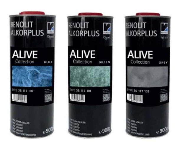 ALKORPLAN - tekutá PVC fólie "ALIVE" DHYANA/modrá, 0,9kg