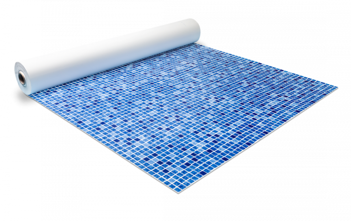 Bazénová fólie Alkorplan 3000 -  Persia Blue; 1,65m šíře, 1,5mm, 25m role