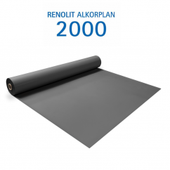Bazénová fólie Alkorplan 2000 -  Tmavě šedá; 1,65m šíře, 1,5mm, 25m role