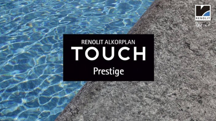 Bazénová fólie ALKORPLAN TOUCH - Prestige; 1,65m šíře, 2,0mm, 21m role