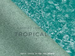 Bazénová fólie ALKORPLAN VOGUE - Tropical; 1,65m šíře, 2,0mm, 25m role