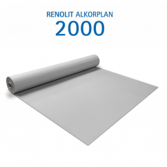 Bazénová fólie Alkorplan 2000 -  Světle šedá; 1,65m šíře, 1,5mm, 25m role